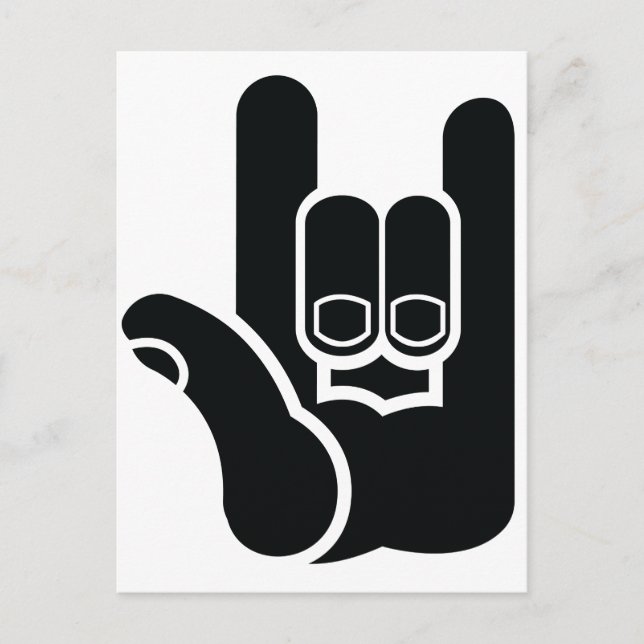 Cartão Postal I rock (Frente)