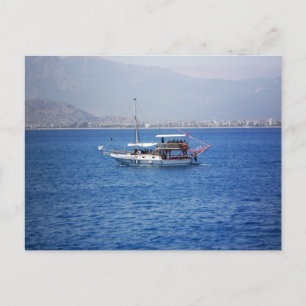 Cartão Postal Iate de passageiros turco