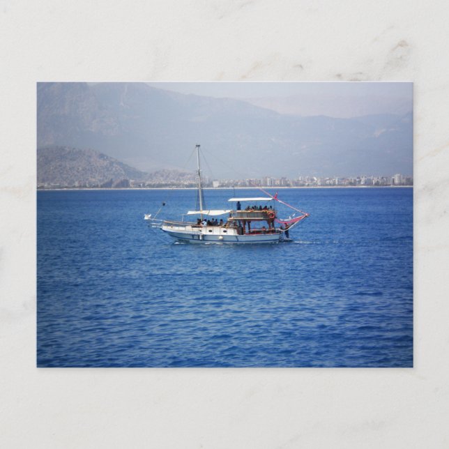 Cartão Postal Iate de passageiros turco (Frente)