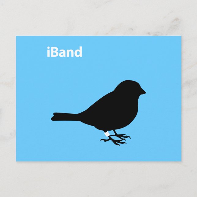 Cartão Postal iBand (Frente)