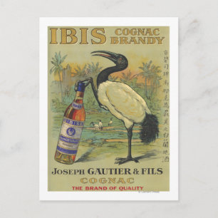Cartão Postal Ibis Cognac - Joseph Gautier e Fils Promo