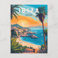 Ibiza Espanha Art Vintage
