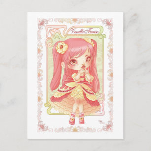 Cartão Postal Ice Cream Lolita Vanille Fraise