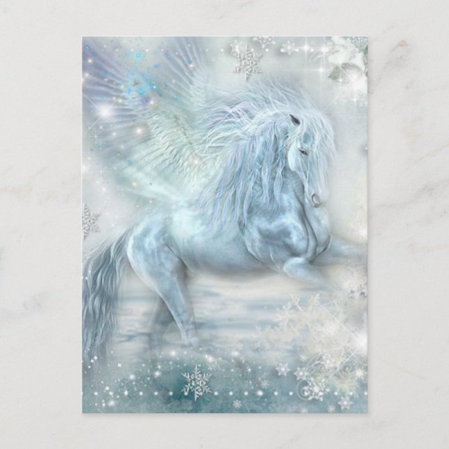 Cartão Postal Ice Fantasy Pegasus (Frente)