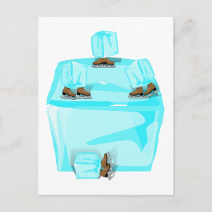 Cartão Postal Ice Skating