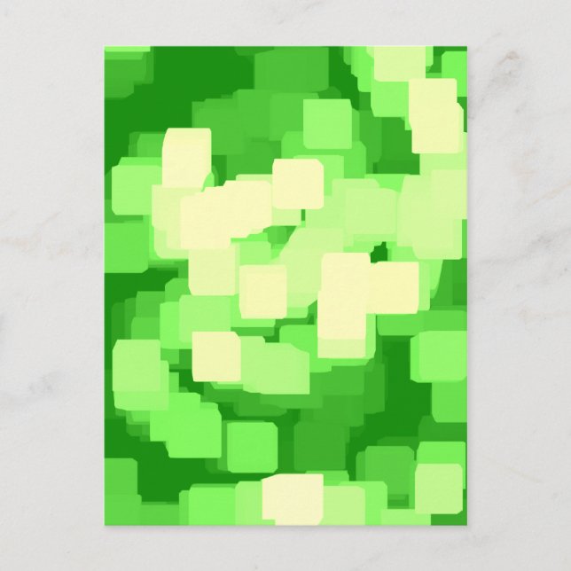 Cartão Postal "Iceberg" Arte Geométrica (Frente)