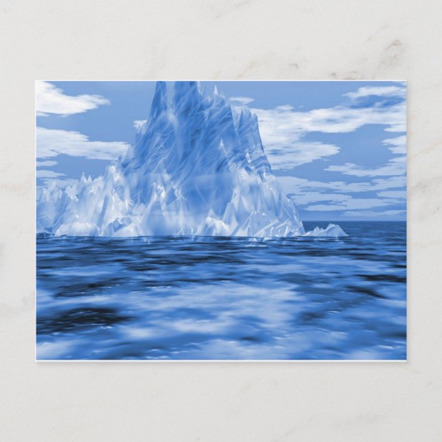 Cartão Postal Iceberg Iceburg (Frente)