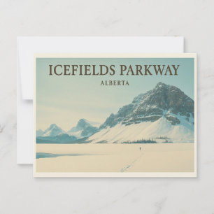 Cartão Postal Icefields Parkway Alberta – Rochosas Canadenses