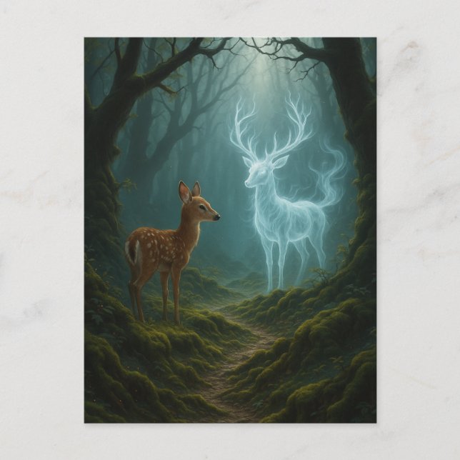 Cartão Postal Ich bin bei dir (Frente)