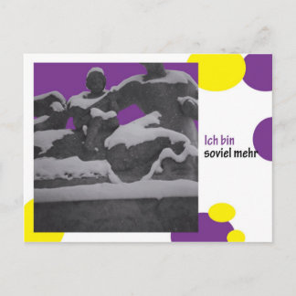 Cartão Postal ich caixa soviel mehr