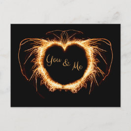 Cartão Postal Ich liebe Dich - Liebesgrüße aus dem Briefkasten!