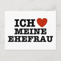 Ich Liebe Meine ehefrau