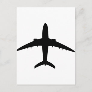 Cartão Postal ícone de aeronave