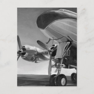 Cartão Postal Ícone de Aviação