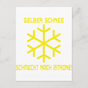 Cartão Postal ícone schnee