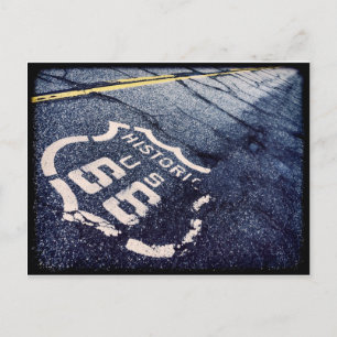 Cartão Postal Icônica Rota 66