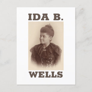 Cartão Postal Ida B. Wells