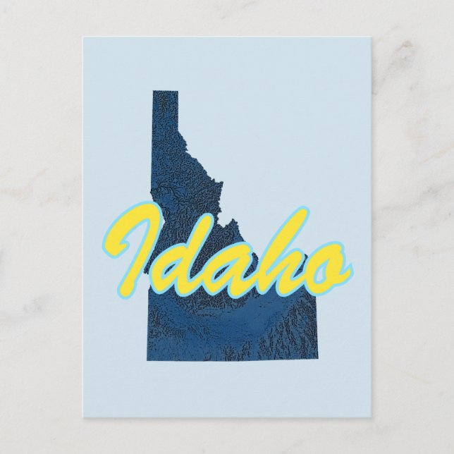 Cartão Postal Idaho (Frente)