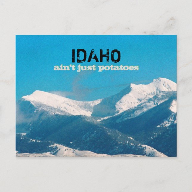 Cartão Postal Idaho (Frente)