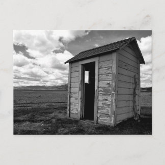 Cartão Postal Idaho Outhouse