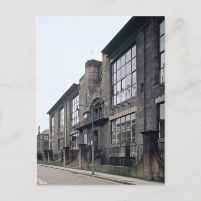 Cartão Postal Ideia do exterior, construída 1897-99 (Frente)