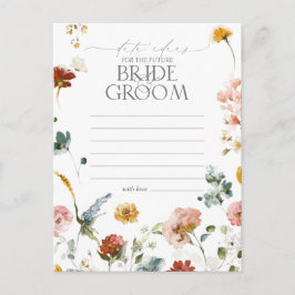 Cartão Postal Ideias de Data de Aquarela das Flores de Jardim El