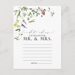 Cartão Postal Ideias de Data de Cores de Vinhos Selvagem de Verã