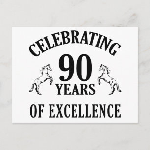 Cartão Postal Ideias de presentes de aniversário de na moda 90