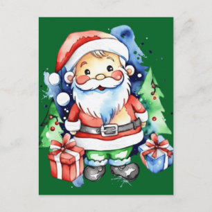 Cartão Postal Ideias de presentes do Papai Noel
