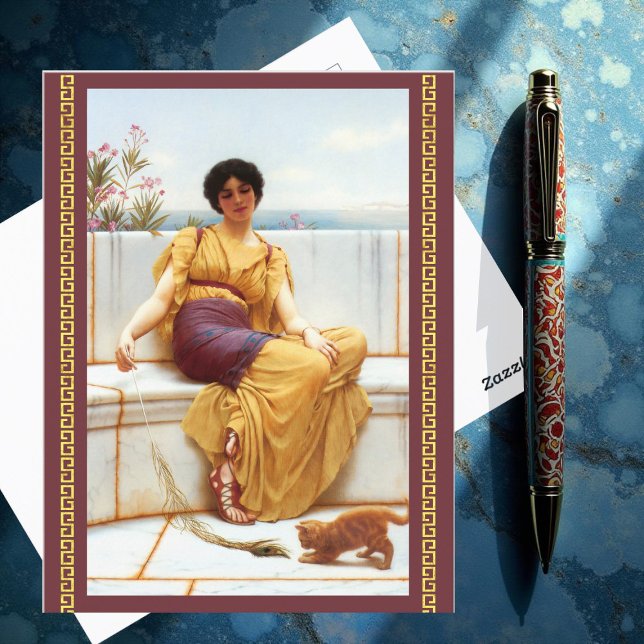 Cartão Postal Identidade de John William Godward (Criador carregado)