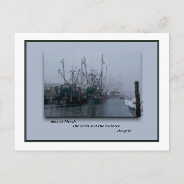 Cartão Postal Ides de março (Frente)