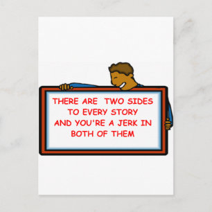 Cartão Postal idiota