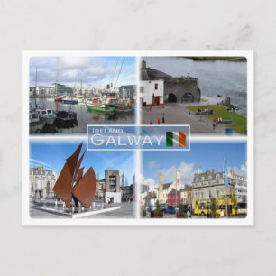 Cartão Postal IE Irlanda - Galway -