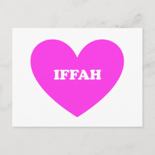Cartão Postal Iffah