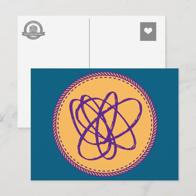 Cartão Postal IGGPPCamp 2026 Orgulho do Tropeça Caos (Frente/Verso)