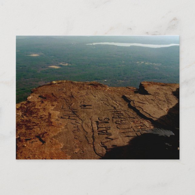 Cartão Postal Ignorar as Capturas de Montanha (Frente)