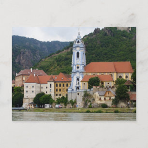 Cartão Postal Igreja Azul em Dürnstein