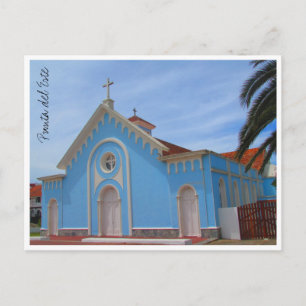 Cartão Postal igreja azul punta del este