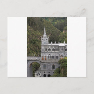 Cartão Postal Igreja Basílica de Las Lajas, Colômbia