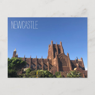 Cartão Postal igreja catedral de newcastle
