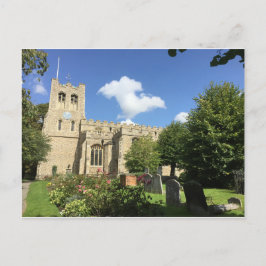Cartão Postal Igreja Coggeshall, Essex