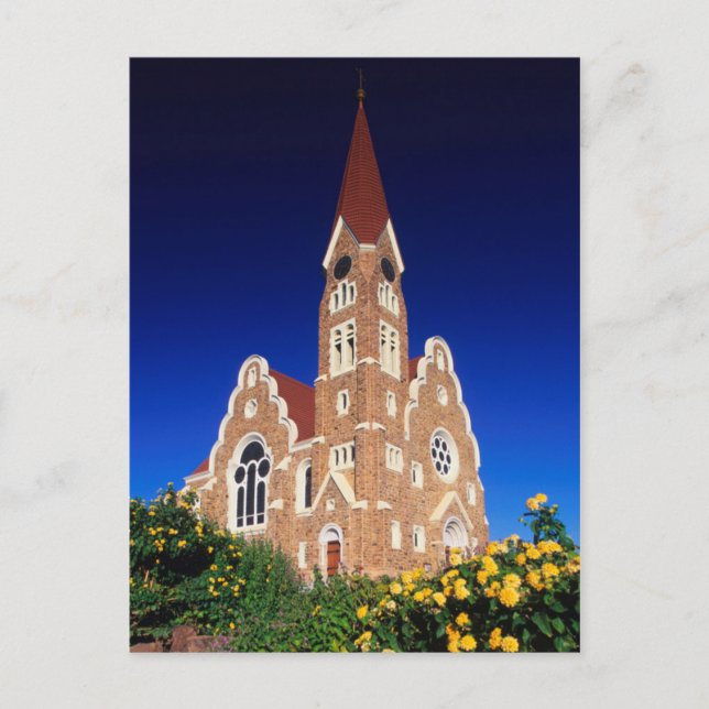 Cartão Postal Igreja cristo, Windhoek, Khomas, Namíbia (Frente)