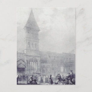 Cartão Postal Igreja da Abadia de São Filiberto em Tournus