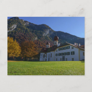 Cartão Postal Igreja da Rua de outono, Bartolomeu, Am Königsee