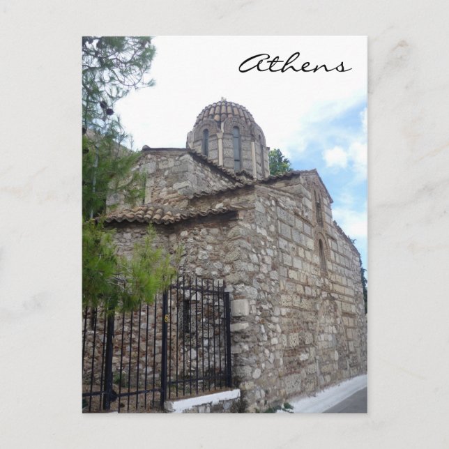 Cartão Postal igreja da transfiguração (Frente)