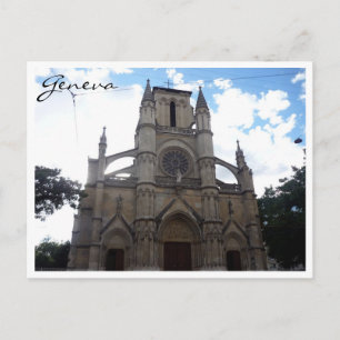 Cartão Postal igreja de genebra