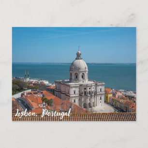 Cartão Postal Igreja de Papais noeis Engrácia em Lisboa, Portuga