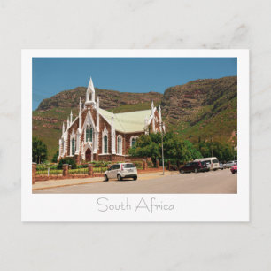 Cartão Postal Igreja de Piketbrg Western Cape South Africa SA