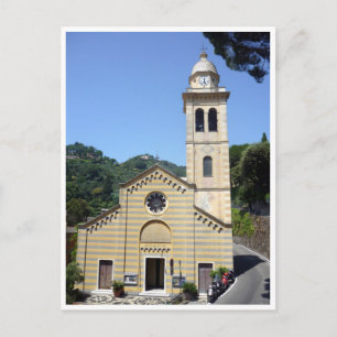 Cartão Postal igreja de portofino martino