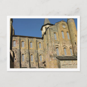 Cartão Postal Igreja de Ruas. Foy, iniciada em 1050 por Abbot Od